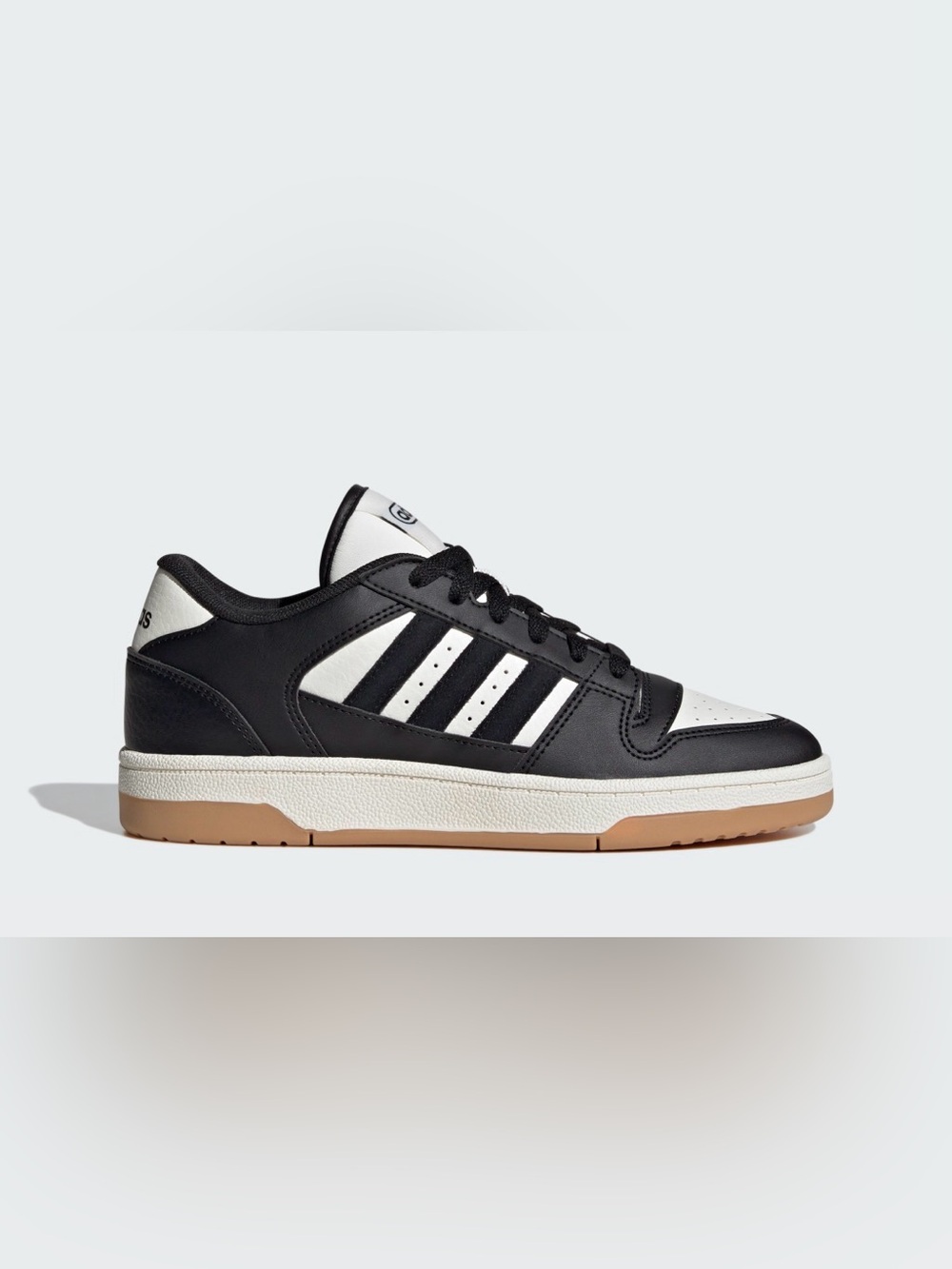 adidas Black and White Low-Top Sneakers